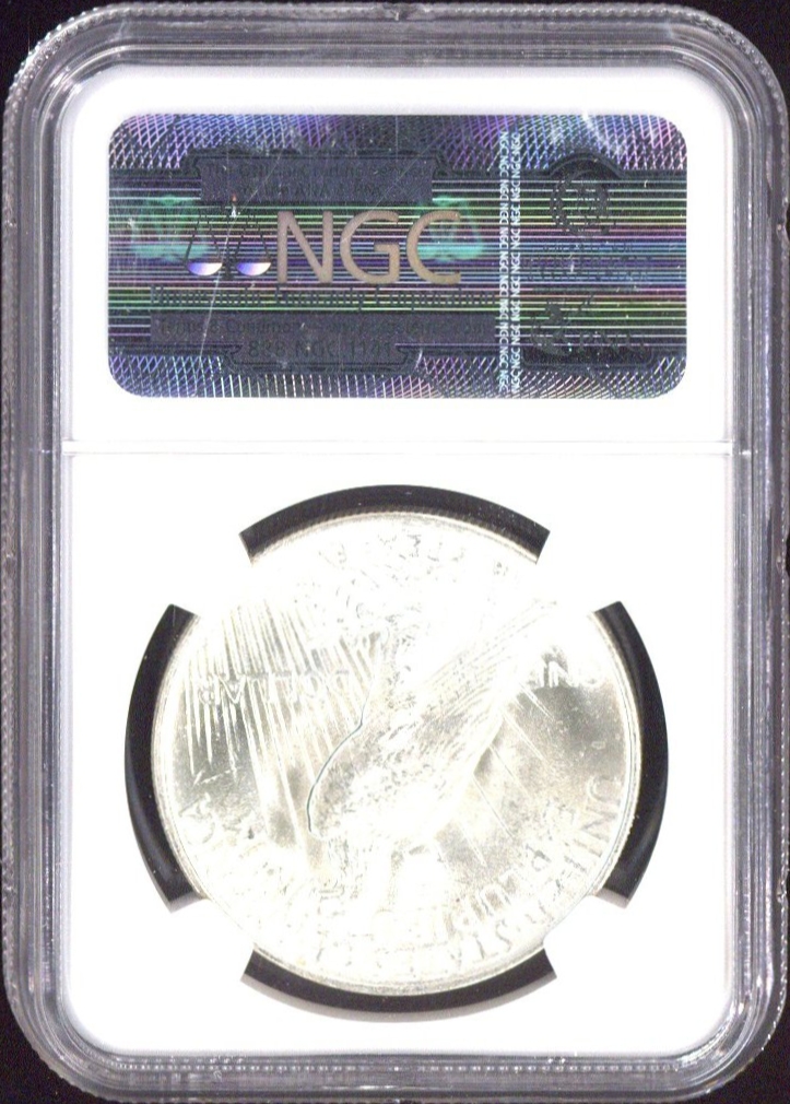 1922 One Dollar NGC MS64 - US NGC MS64